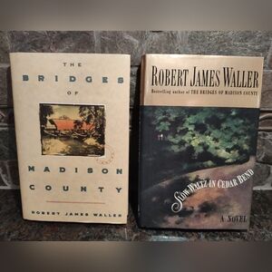 Bridges Of Madison Co/Slow Waltz in Cedar Bend Hardcovers By Robert James Waller